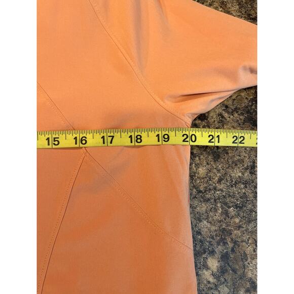 Zella Peach Color Full Zip Oversize Jacket XS Lightweight - Picture 6 of 7